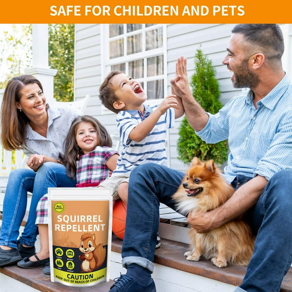 10Packs Squirrel Repellent Outdoor,Chipmunk Repellent Outdoor, Natural Squirrel Repellent for Attic and Car, Mint Squirrel Deterrent for Plants and Garden