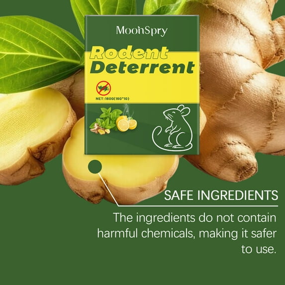 Kqiang Rodents Repellent with Peppermint Oil, Mouse, Rat & Squirrel Repellent Balls for Garage, Attic, Car Engines,Natural Mice/Mole Deterrent