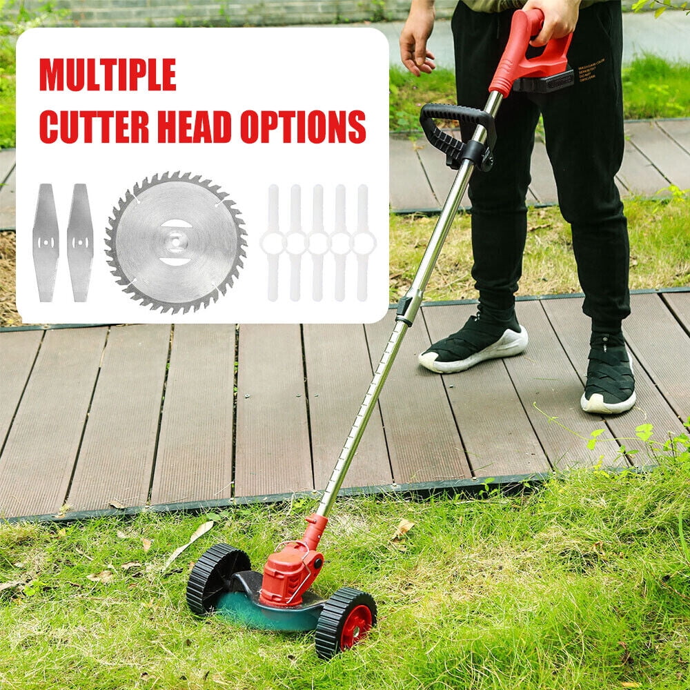 KingFurt 21V Brushless String Trimmer,Electric Weed Eater,for Lawn Garden Pruning/Trimming