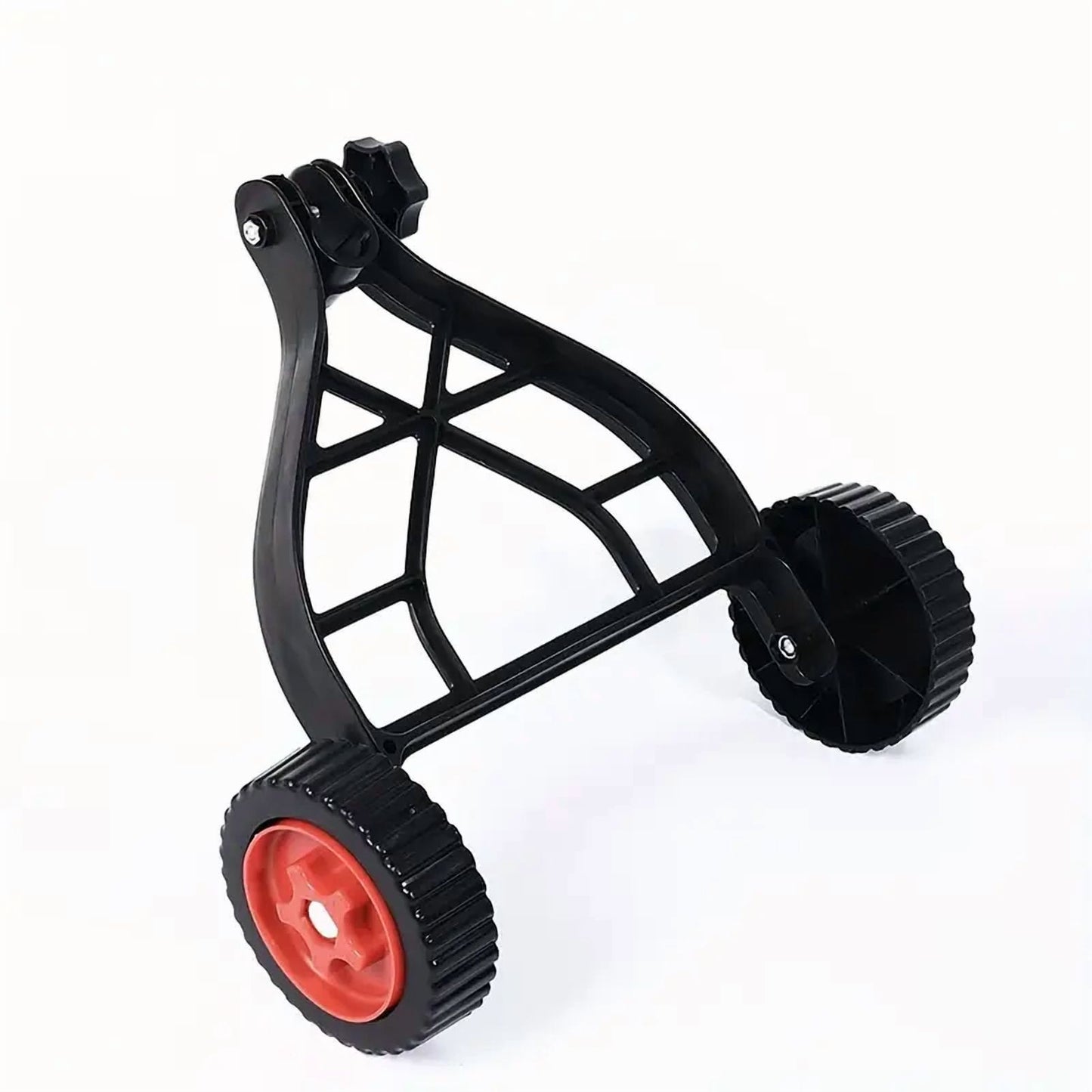 KingFurt String Trimmer Support Wheel, Adjustable Support Wheels Attachment, Fit for Most Lawn Trimmer Electric Brushcutter Strimmer for Easy Push