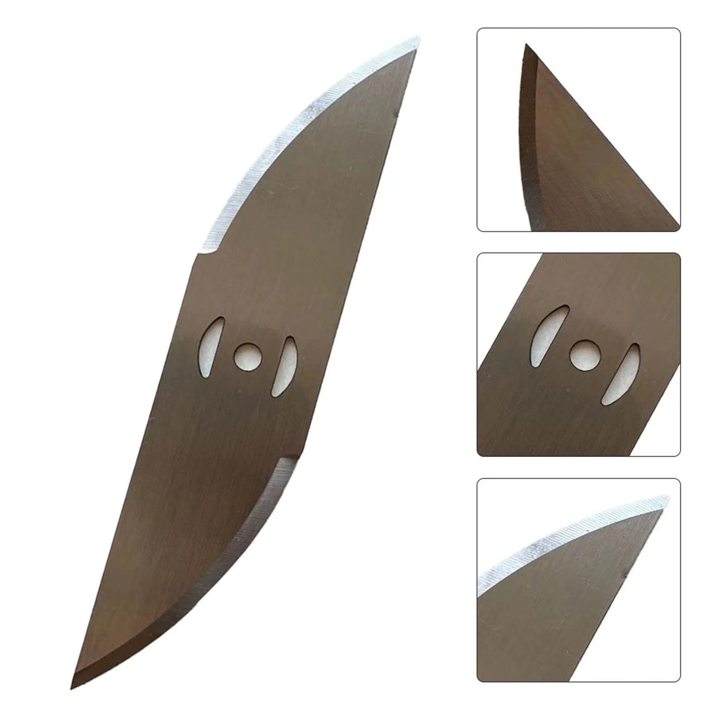 KingFurt 10 Pack Universal Metal Blades For String Trimmers Durable Lawn Care Attachments For Grass Cutting